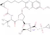 Grazoprevir sodium salt