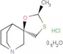 (-)-Cevimeline hydrochloride hemihydrate