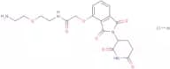 Thalidomide-O-amido-PEG-C2-NH2 hydrochloride