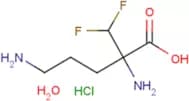 Eflornithine hydrochloride hydrate