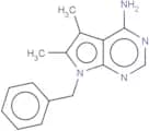 7-benzyl-5,6-dimethyl-7H-pyrrolo[2,3-d]pyrimidin-4-amine