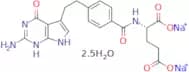 Pemetrexed disodium hemipenta hydrate