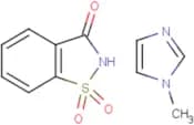 Saccharin 1-methylimidazole