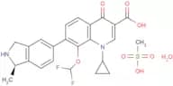 Garenoxacin mesylate hydrate