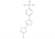 5-(3-bromo-4,5-dihydroisoxazol-5-yl)-3-(4-(tert-butyl)phenyl)-1,2,4-oxadiazole