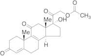 21-Acetyl-17,21-dihydroxy-pregna-4,8-diene-3,11,20-trione