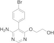 2-[[6-Amino-5-(4-bromophenyl)-4-pyrimidinyl]oxy]-ethanol
