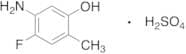 5-Amino-4-fluoro-2-methylphenol Sulfate