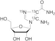 5-Aminoimidazole-4-carboxamide-1-Beta-D-ribofuranoside-13C2,15N