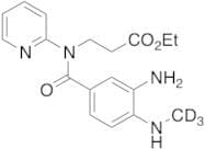 N-[3-Amino-4-(methylamino)benzoyl]-N-2-pyridinyl-Beta-alanine-d3 Ethyl Ester