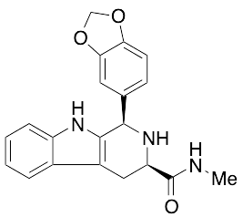 (1R,3R)-1-(1,3-Benzodioxol-5-yl)-2,3,4,9-tetrahydro-N-methyl-1H-pyrido[3,4-b]indole-3-carboxamide