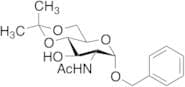 Benzyl 2-Acetamido-2-deoxy-4,6-O-isopropylidene-Alpha-D-glucopyranoside
