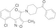 4-Benzoyl-1-[[3-(2,6-dichlorophenyl)-5-methyl-4-isoxazolyl]carbonyl]piperidine