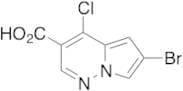 6-Bromo-4-chloro-pyrrolo[1,2-b]pyridazine-3-carboxylic Acid