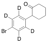 2-(4-Bromophenyl)cyclohexanone-d4