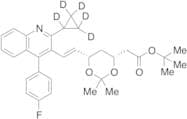 t-Butyl (3R,5S)-7-[2-Cyclopropyl-4-(4-fluorophenyl)quinolin-3-yl]-3,5-isopropylidenedioxy-6-hepten…