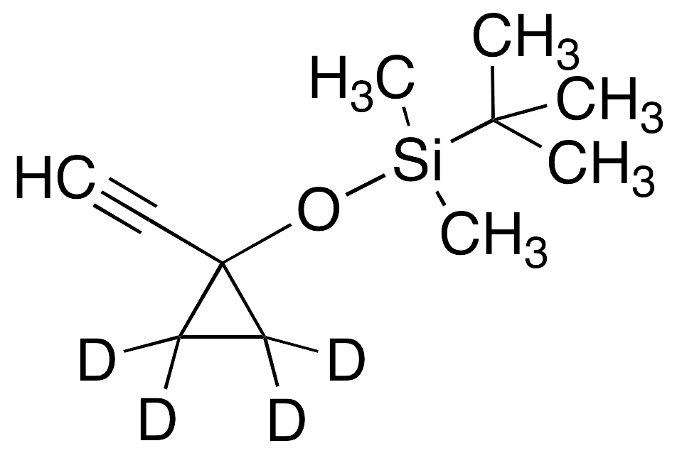 1-(tert-Butyldimethylsilyloxy)-1-ethynyl-cyclopropane-d4