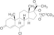 Chlormadinone Acetate-13C2,d3