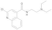 2-Chloro-N-[2-(diethylamino)ethyl]-4-quinolinecarboxamide