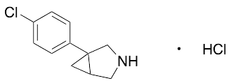 1-(4-Chlorophenyl)-3-azabicyclo[3.1.0]hexane Hydrochloride