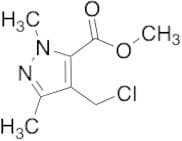 4-(Chloromethyl)-1,3-dimethyl-1H-pyrazole-5-carboxylic Acid Methyl Ester