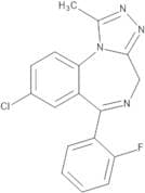 8-Chloro-6-(2-fluorophenyl)-1-methyl-4H-[1,2,4]triazolo[4,3-a][1,4]benzodiazepine