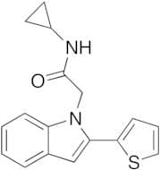 N-Cyclopropyl-2-(2-thienyl)-1H-pyrrolo[2,3-b]pyridine-1-acetamide