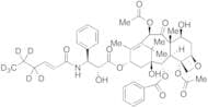 N-Debenzoyl-N-[(3E)-hex-3-enoyl] Paclitaxel-d7