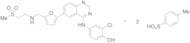 O-De(3-fluorobenzyl) Lapatinib Ditosylate Salt