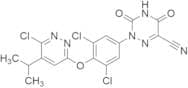 2-[3,5-Dichloro-4-[[6-chloro-5-(1-methylethyl)-3-pyridazinyl]oxy]phenyl]-2,3,4,5-tetrahydro-3,5-di…