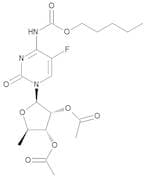 2’,3’-Di-O-acetyl-5’-deoxy-5-fluoro-N4-(pentoxycarbonxyl)cytidine