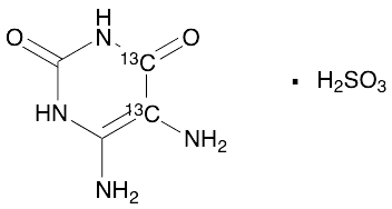 5,6-Diamino-2,4-dihydroxypyrimidine-13C2 Bisulfite Salt