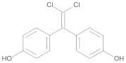 4-[2,2-Dichloro-1-(4-hydroxyphenyl)ethenyl]phenol
