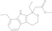 1,8-Diethyl-1,3,4,9-tetrahydro-pyrano[3,4-b]indole-1-acetic Acid Methyl Ester