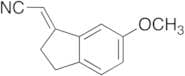 (2E)-2-(2,3-Dihydro-6-methoxy-1H-inden-1-ylidene)acetonitrile