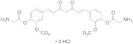 Di-O-glycinoylcurcumin-d6 Dihydrochloride