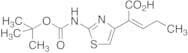 (Z)-2-[[(1,1-Dimethylethoxy)carbonyl]amino]-Alpha-propylidene-4-thiazoleacetic Acid