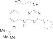 2-[[4-[[2-(1,1-Dimethylethoxy)phenyl]amino]-6-(1-pyrrolidinyl)-1,3,5-triazin-2-yl]amino]ethanol