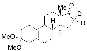 3,3-Dimethoxyestra-5(10),9(11)-dien-17-one-d2