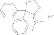 Dimethyl(tetrahydro-3,3-diphenyl-2-furylidene)ammonium Bromide