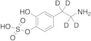 Dopamine 4-O-Sulfate-d4