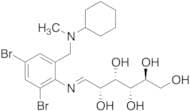 (2S,3S,4S,5R,E)-6-((2,4-Dibromo-6-((cyclohexyl(methyl)amino)methyl)phenyl)imino)hexane-1,2,3,4,5-p…