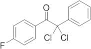 2,2-Dichloro-1-(4-fluorophenyl)-2-phenylethanone