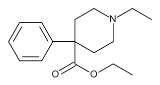 Ethyl 1-Ethyl-4-phenylpiperidine-4-carboxylate