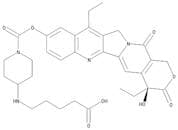 7-Ethyl-10-(4-N-aminopentanoic acid)-1-piperidino)carbonyloxycamptothecin