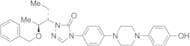 2-[(1S,2S)-1-Ethyl-2-(phenylmethoxy)propyl]-2,4-dihydro-4-[4-[4-(4-hydroxyphenyl)-1-piperazinyl]ph…