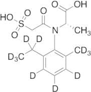 N-(2-Ethyl-6-methylphenyl)-N-(2-sulfoacetyl)-L-alanine-d11