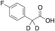 (4-Fluorophenyl)acetic-α,α-d2 Acid