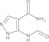 3-(Formylamino)-1H-pyrazole-4-carboxamide