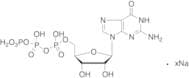 Guanosine 5'-(tetrahydrogen triphosphate) Sodium Salt (>80%)